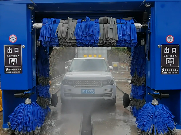 智能洗车机KW-07LF洗车过程